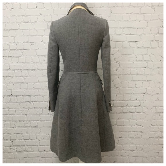 PRADA Virgin Wool Trench Coat - Picture 3 of 16